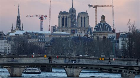 Notre Dame cathedral's new spire revealed as cathedral nears reopening