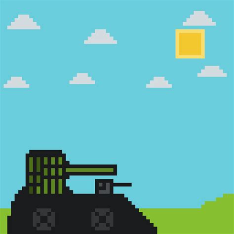 the tank #02 : PixelArt