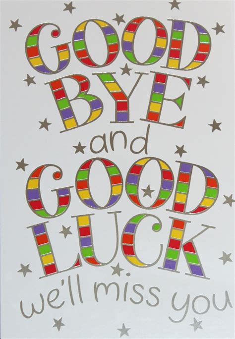 Goodbye Goodluck Quotes. QuotesGram