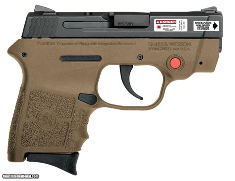 Smith & Wesson M&P Bodyguard Pistol 10168, 380 ACP FDE