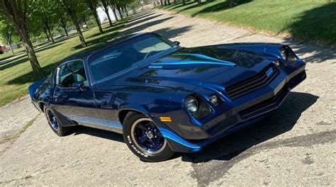 1981 Chevrolet Camaro Z28 350 CID 4 Speed BLUE On BLUE Low Miles ...