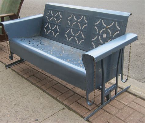 25 Best Ideas Steel Patio Swing Glider Benches