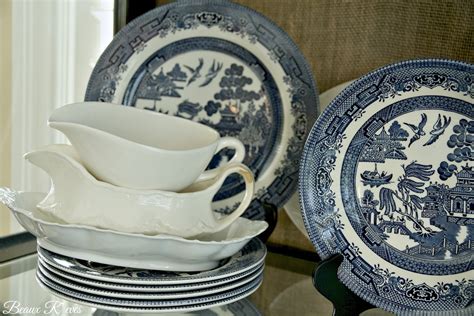 Beaux R'eves: Finding a Home for My Blue Willow Dishes