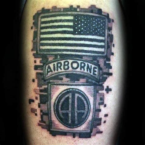 30 Classic Airborne Tattoos for Men [2023 Inspiration Guide]