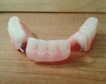 lower acrylic denture by denturestore on Etsy