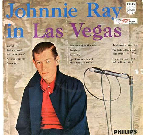 Herberts Oldiesammlung Secondhand LPs Johnny Ray - Johnny Ray in Las Vegas (LP)