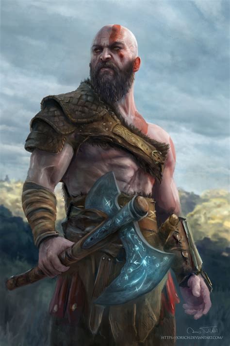 God of War - Kratos by Jorsch on DeviantArt