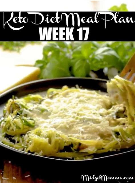 Keto Diet Meal Plan: Week 17 • MidgetMomma