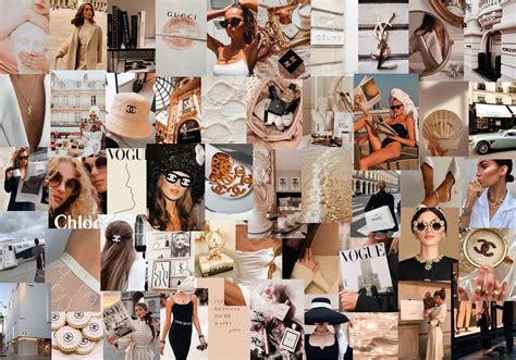 a collage of photos with women's clothing, hats and accessories on them