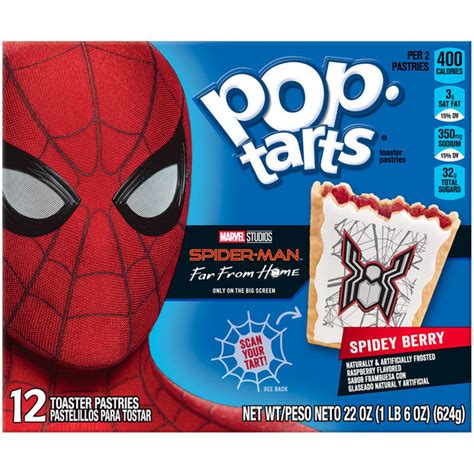 Limited Edition Spidey Berry Pop-Tarts | Food | My Commissary | My ...