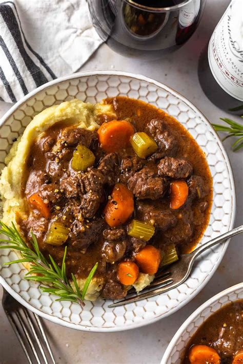 Red Wine Beef Stew - Simply Whisked