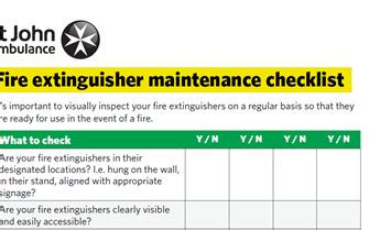 Fire Extinguisher Daily Check List Pdf / Monthly Inspection Checklists ...