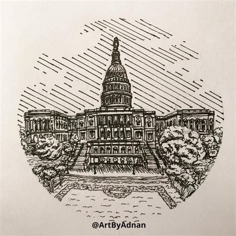 US Capitol Building - Art By Adnan