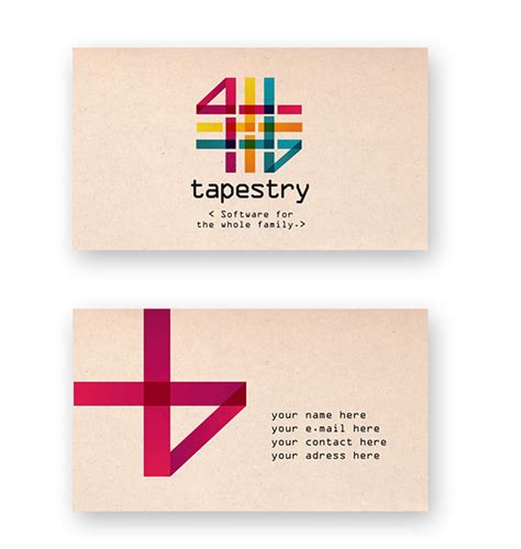 Tapestry _ Logo and Stationary on Behance