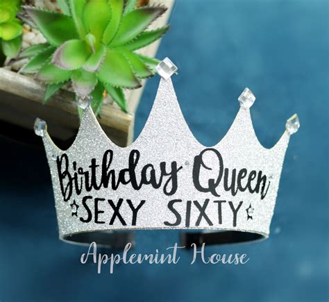 Birthday Crown Personalized Crown Women Birthday Crown - Etsy