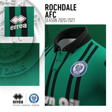 Rochdale 2020-21 Errea Third Kit | 20/21 Kits | Football shirt blog