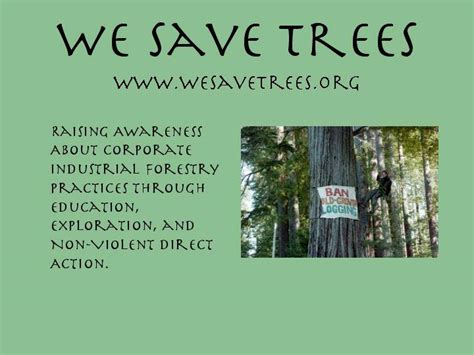 Save Trees Quotes. QuotesGram