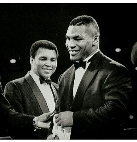 Mike Tyson and Muhammad Ali | Mike tyson, Muhammad ali, Boxing history