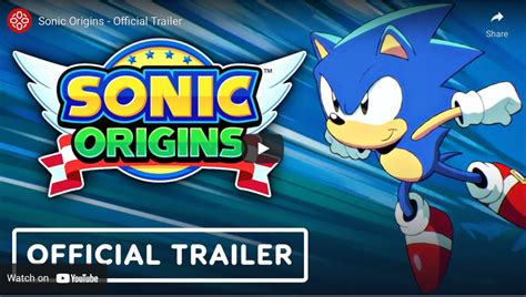 Watch the trailer for Sonic Origins | Boing Boing