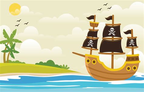 Pirate Ship Vector Art, Icons, and Graphics for Free Download