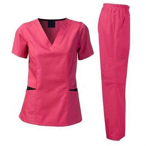 Pink Pure Cotton Hospital Reception Uniform at Rs 890/set in Chennai ...