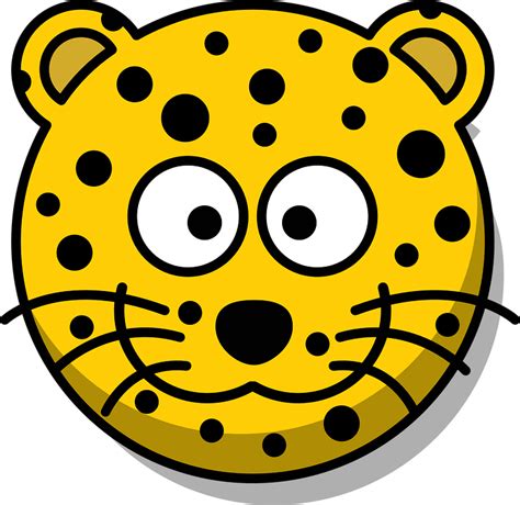 Download Leopard, Head, Grin. Royalty-Free Vector Graphic - Pixabay