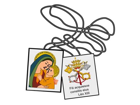 Scapular of Our Lady of Good Counsel Logo PNG vector in SVG, PDF, AI, CDR format