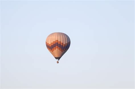 Premium Photo | Hot air balloon over goreme town