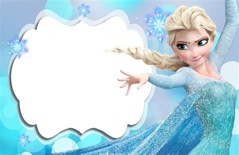 Disney Frozen Editable Label | Frozen birthday invitations, Disney frozen birthday, Frozen ...