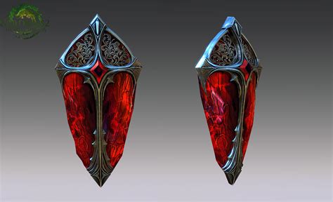 ArtStation - Guild Wars 2 - Blood Stone Weapon Set