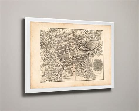 Old Map of Edinburgh Old Map Print Edinburgh Old Map - Etsy