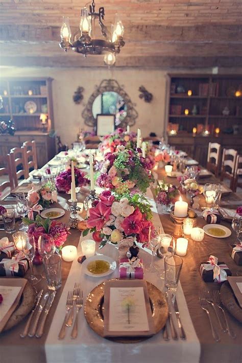 10 Ways to Throw an Incredible Dinner Party Reception | Beautiful table ...