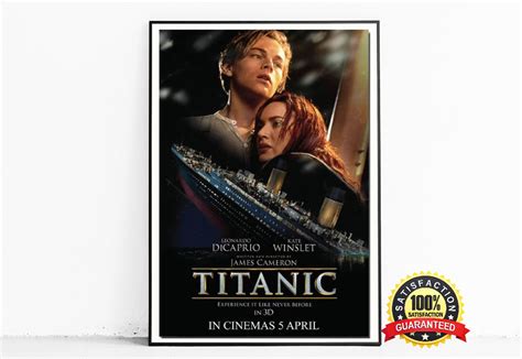 Vintage Titanic Movie Poster, Titanic Posters Print, Titanic Decor Wall Art, Minimalist Poster ...