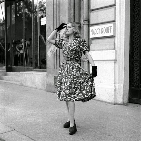 Beautiful Women's Fashion in Post-Liberation Paris, 1944 ~ vintage everyday