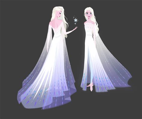 Frozen 2 elsa s outfits concept art including her fifth element white dress – Artofit