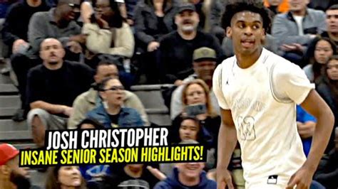 Josh Christopher Has an NBA READY SCORING PACKAGE!! INSANE Senior Season Highlights ...