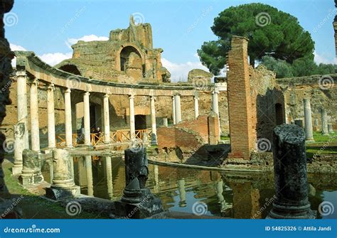 Villa Adriana, Lazio, Italy Stock Photo - Image of arch, culture: 54825326