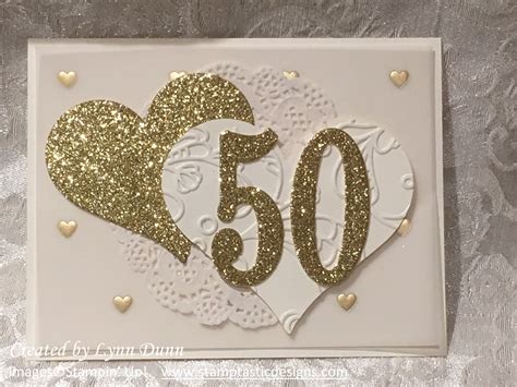 50th Anniversary Cards | Create with Lynn