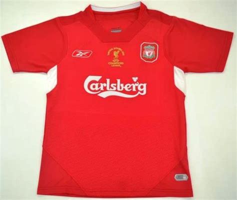 Liverpool FC retro jersey 2005 Champions League