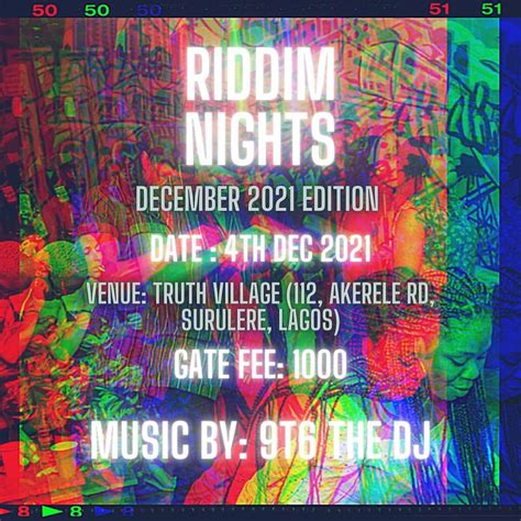 04 Dec. 2021, Riddim Nights - turnuplagos...for information on Lagos ...