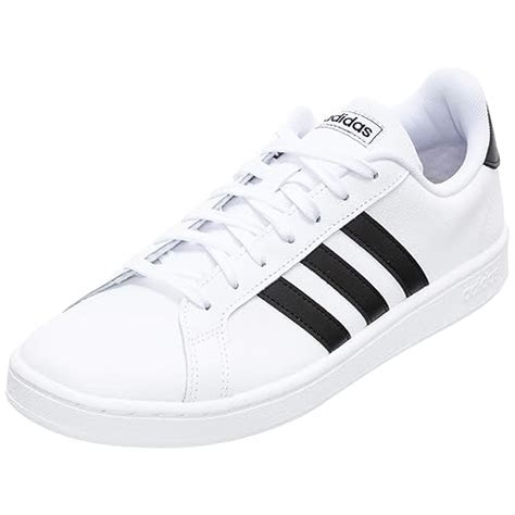 Buy adidas Men's Grand Court, Black/White, 14 M US at Amazon.in