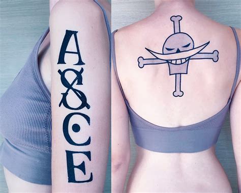 Portgas D Ace Tattoo - IMAGESEE