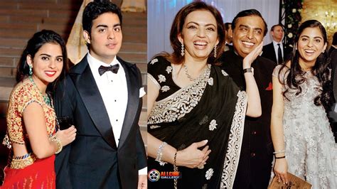 Mukesh Ambani Family Photos with Wife Nita Amabani, Sons Akash, Anant ...