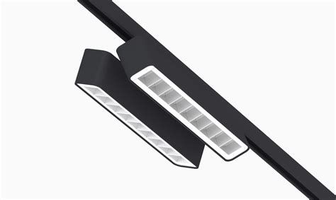 Flexible and powerful aisle illumination for tracks - Wing - ITAB