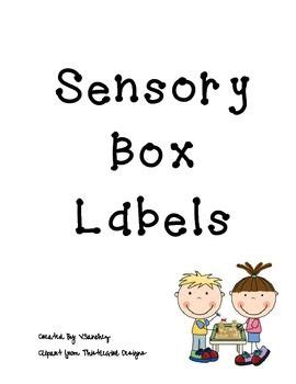 FREE Sensory Table Poster, Sensory Box Labels | Sensory boxes, Sensory table, Preschool fine ...