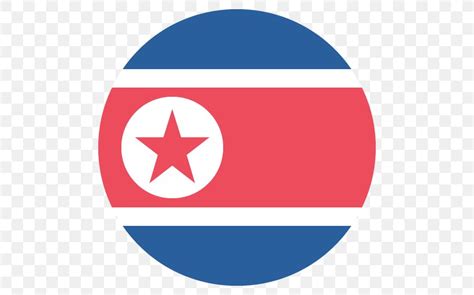 Flag Of North Korea Emoji Flag Of South Korea, PNG, 512x512px, North Korea, Area, Blue, Brand ...