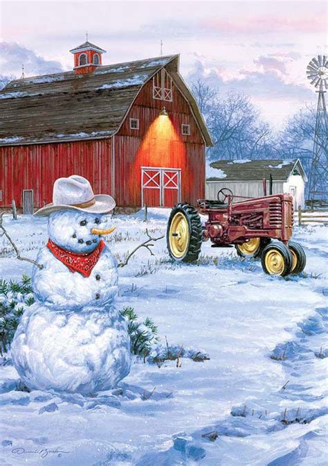 Country Snowman Cowboy Christmas, Noel Christmas, Christmas Scenes, Christmas Prints, Country ...