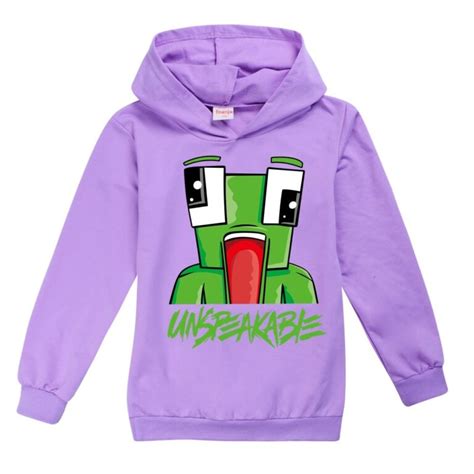 Unspeakable Merch Slime Boys Long Sleeves Kids Sweatshirt - ICMerch