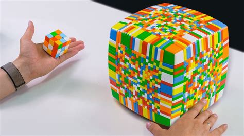 The LARGEST and the MOST DIFFICULT Rubik`s cube in the world 21x21x21 ...