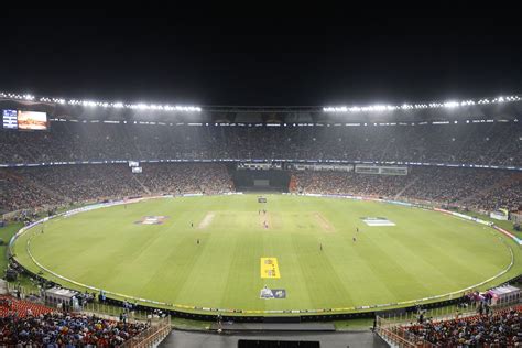 A general view of the play at the Narendra Modi stadium | ESPNcricinfo.com